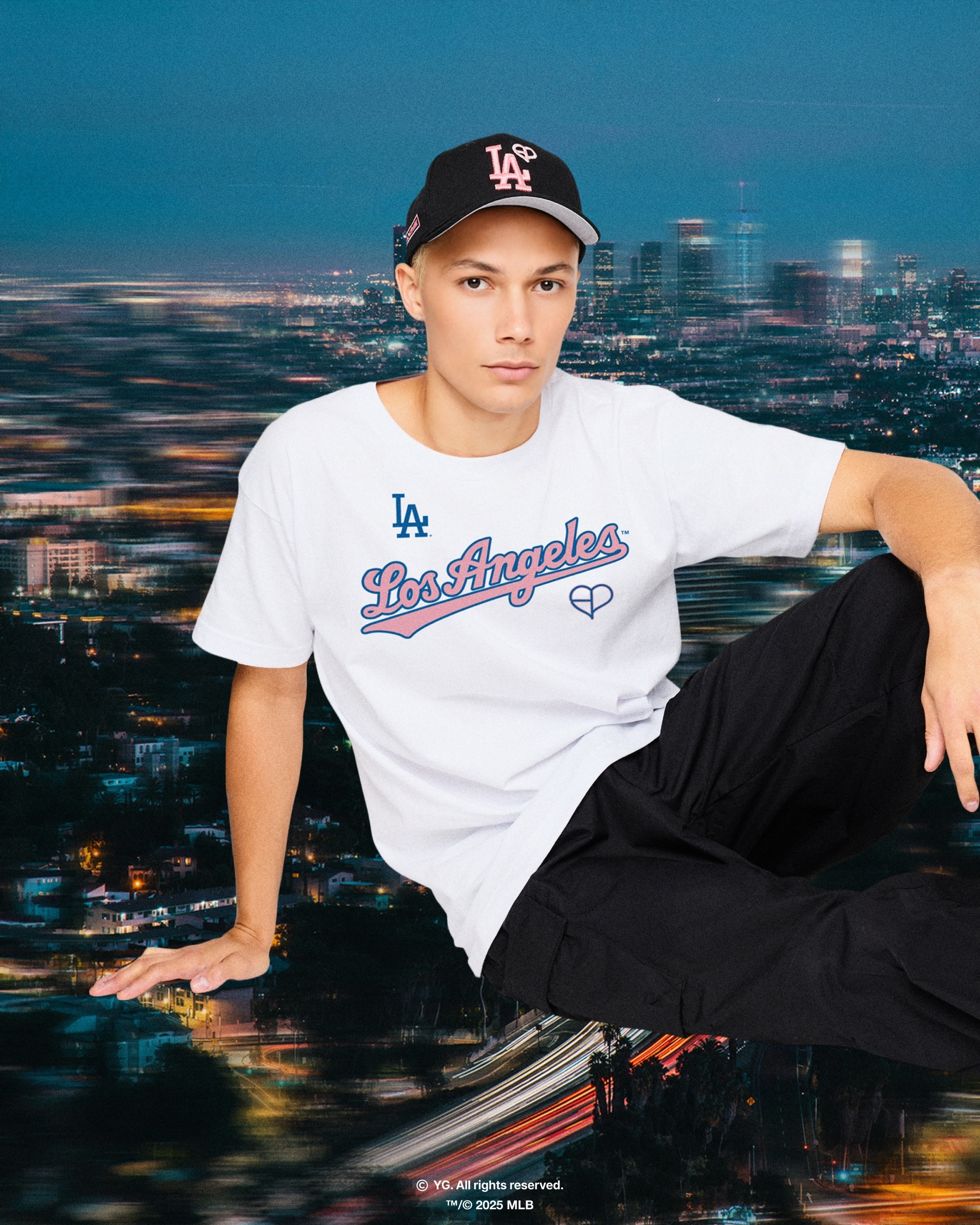 Los Angeles Dodgers BLACKPINK MLB Limited Edition Collaboration T